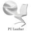 Chaise de salle à manger rembourrée, chaises d'appoint Cantilever (beige)-346462796