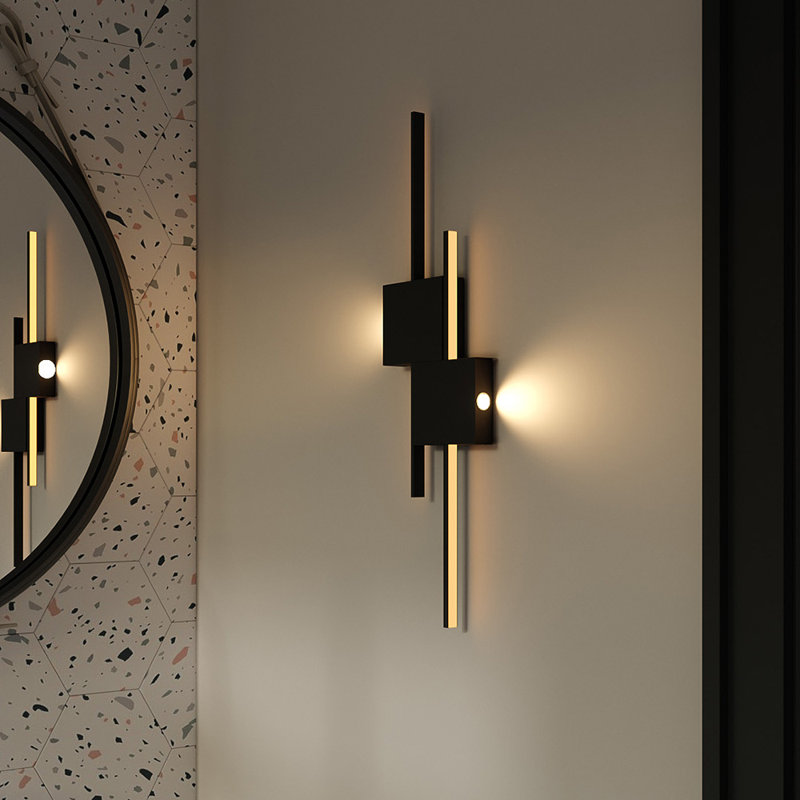 Iron LED Wallchiere