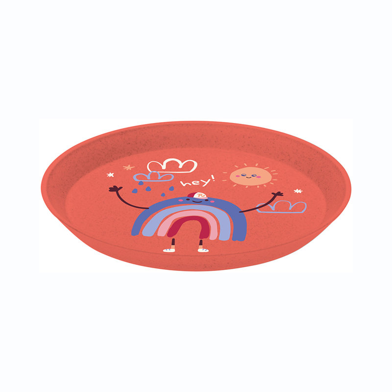 Koziol Connect Plate Dreams dessert plate, plastic, organic red, 20.5cm