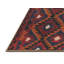 Tapis de zone orange/noir contemporaine-940534412