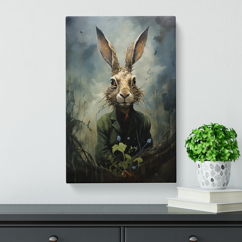 Hare Conceptual No.2 - Print, 50cm H x 35cm W x 3cm D