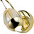 Venezia 5-in Integrated LED ETL Certified Teardrop Armed Wall Sconce Light with Glass Shade-65216908