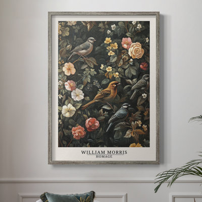 Imprimé encadré de la série «XXII» de William Morris - Bois massif