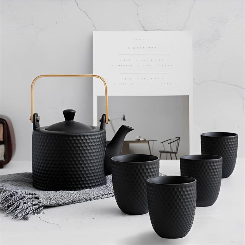 Ebern Designs Rheese 900ml Teapot Set