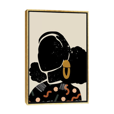 Black Hair IV - impression d'art graphique