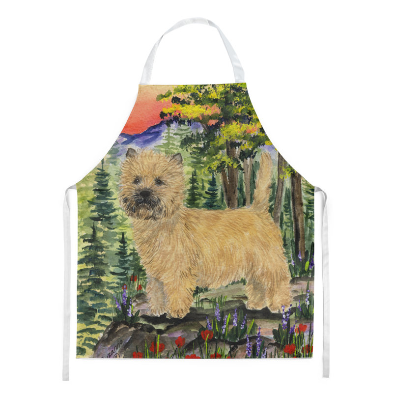 No Pattern Bib Apron