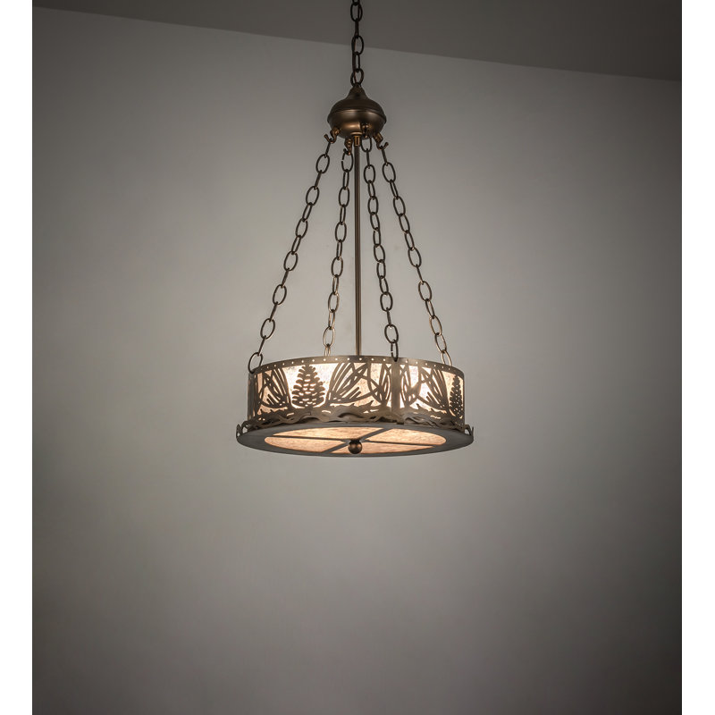 Rustic Lodge 2 - Light Chandelier