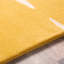 Scion Hand Tufted Wool Geometric Area Rug in Mustard/Cream-733072802