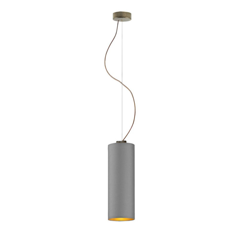 Ricki 1 - Light Single Pendant, Brown, Grey
