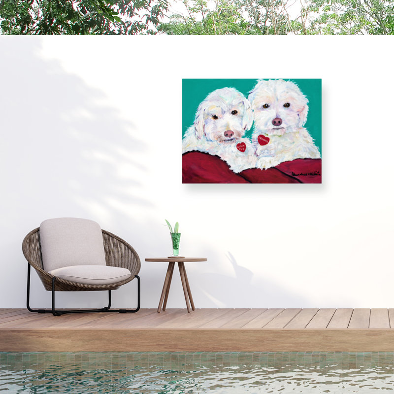 Rouleau bolologien sur toile, H 24 po x l 32 po