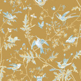 Cole & Son Selection Of Hummingbirds Floral Wallpaper Roll