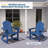 HDPE Rocking Chair Foldable Outdoor Adirondack Chair-151901400
