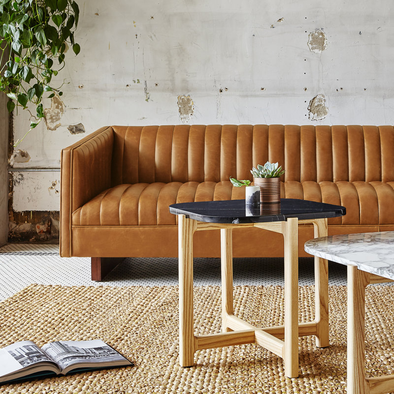 Wallace Sofa, Tucson Sienna Leather