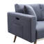 Causeuse en lin 56,5 po Easton