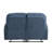 Hallstead 58.3" Wide Manual Reclining Loveseat, Curved Arm, Pocket Coil Seating, Woven Fabric-1131436235