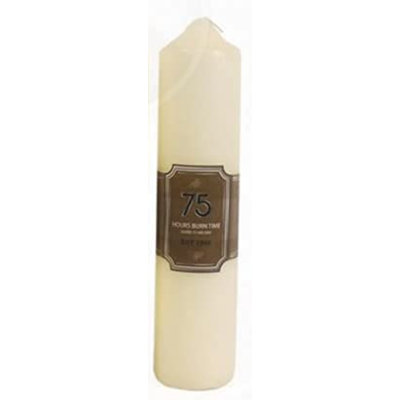Unscented Pillar Candle