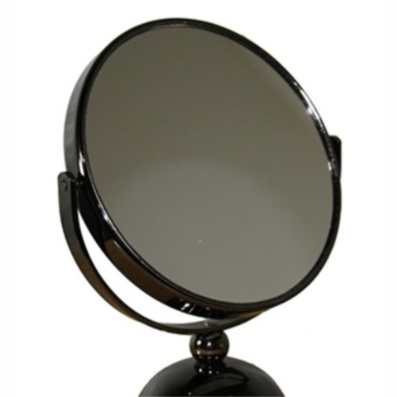 Miroir de maquillage polyvalent en chrome avec des caractéristiques avancées pour des looks impeccables