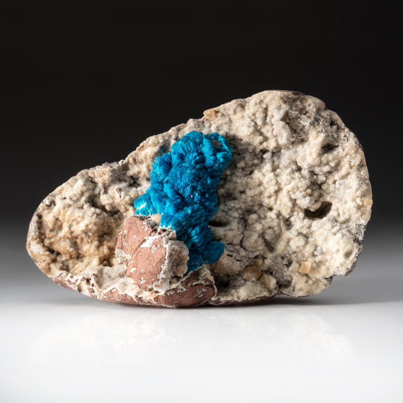 Cavansite On Quartz