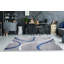 Tapis gris à motif abstrait Joey-32557550