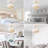 20" Fandelier Ceiling Fans with Lights, Boho Chandelier Ceiling Fan with Light Remote Control, 6-Speed for Bedroom, Living Room, Nursery