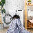 MAVAL Blue Washable Rug 5X8 Area Rug (Blue+Cream, 5' X 8')-1756627690
