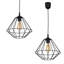Depauville 1 - Light Black Geometric Pendant