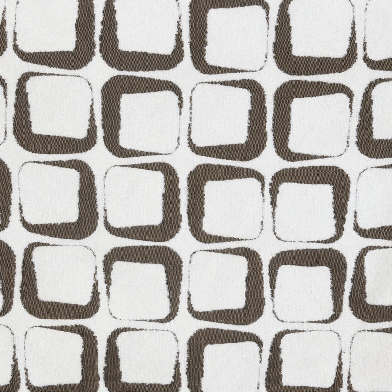 Causeuse en chenille beige avec 4 coussins