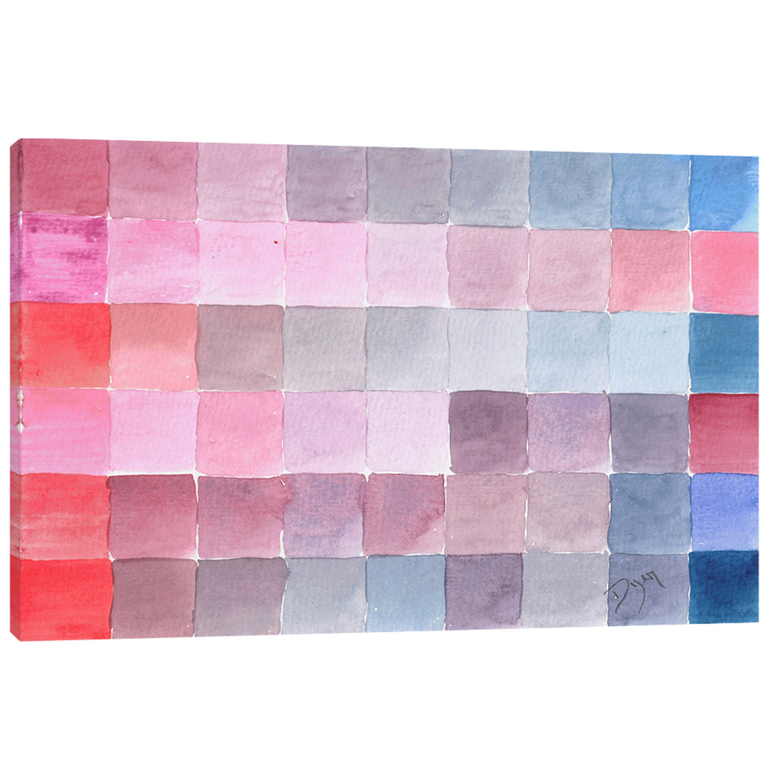In Search of Radiant Orchid II by Beverly Dyer - Wrapped Canvas Painting Print