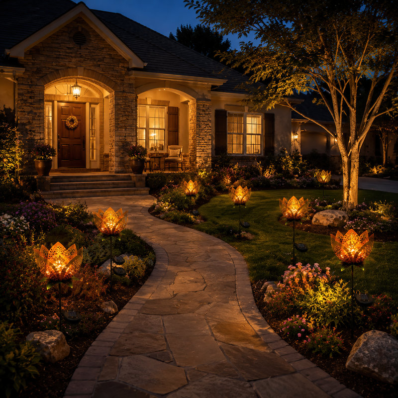 Luminaire de jardin 16,8 po