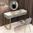 Round Metal Gold Mirrored Decorative Trays