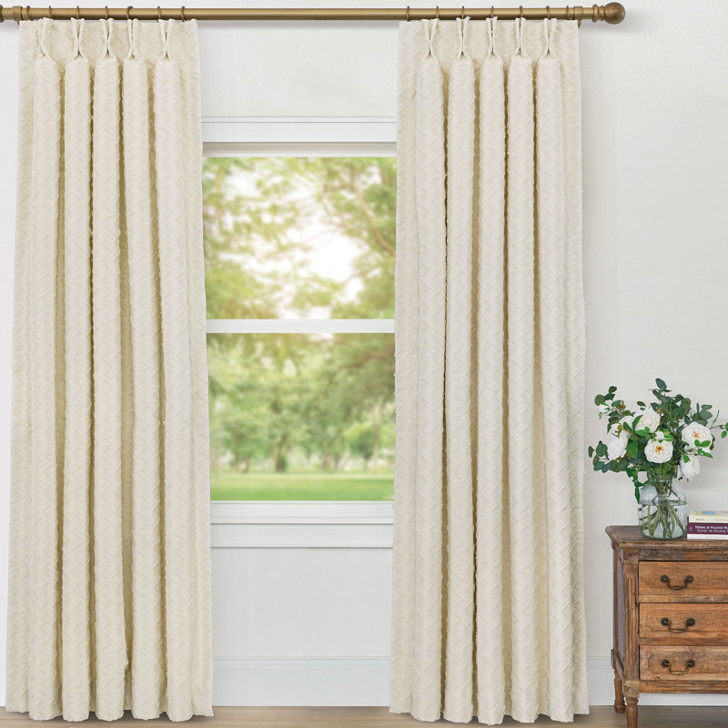 Manderley Chevron Curtain Panel