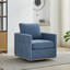 Chaise d'appoint rembourrée en chenille 30,7 po Chensilen-130597101