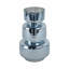 Vase en verre sculpté cylindrique empilé silhouette côtière moderne Accent décoratif contemporain Forme géométrique Présentoir de table Style transitionnel Décoration artisanale.-138665929