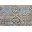 Tapis marocain en laine / soie noué à la main de style marocain bleu clair / jaune / brun-87208222