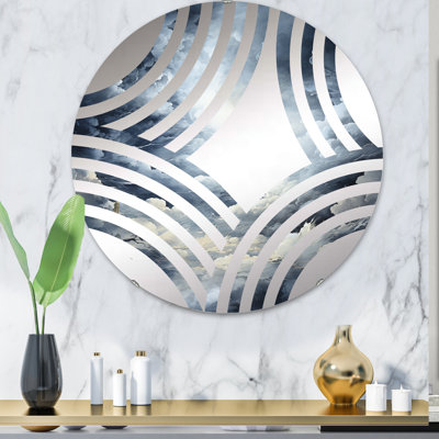 Miroir mural rond