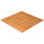 Tapis unique noué à la main rose 8 pi x 8 pi 2 po Keenan
