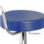 Shatley Swivel Upholstered Adjustable Height Counter Stool with Metal Frame-11975841