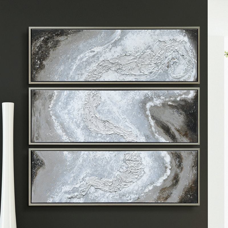 " Iced " by Martin Edwards 3 - Pieces