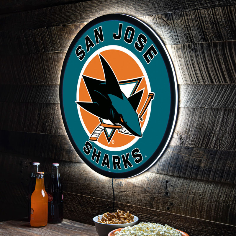 Enseigne murale 23 po NHL, NHL San Jose Sharks