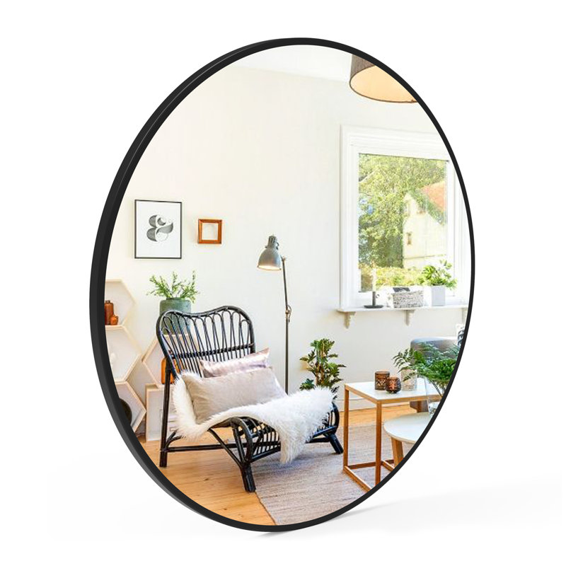 Hyginos Round Mirror, 70cm H x 70cm W