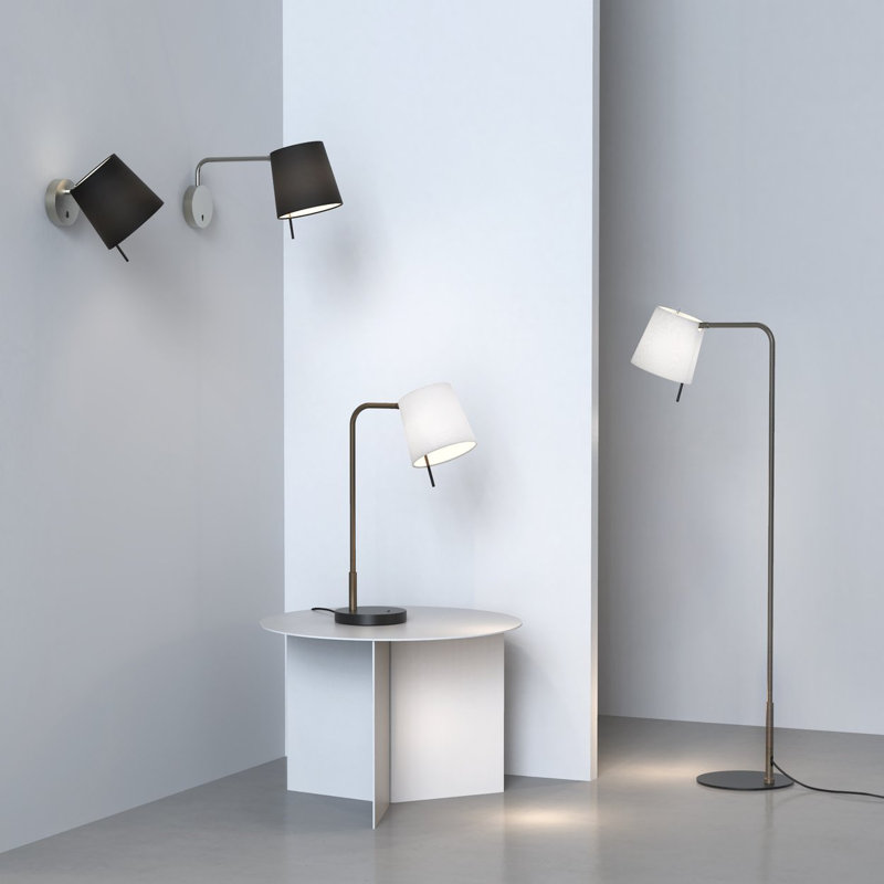 Mitsu Floor Lamp, Oyster