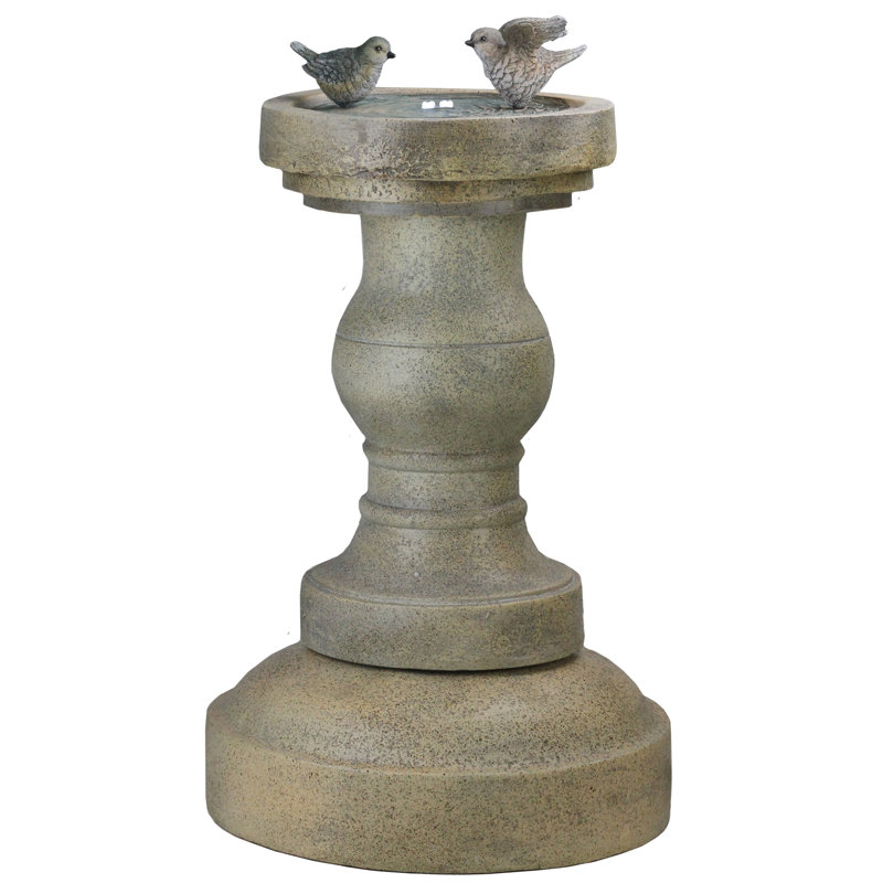Outdoor Weather Resistant Column Fountain