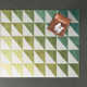 Glory Geometric Handmade Tufted Wool Lime/Green/Ivory Area Rug