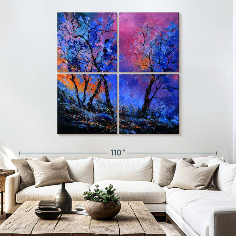 Merlin's Dwelling, 74" H x 74" W
