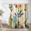 Rideau de douche floral Where the Passion Flower Grows par PI Creative Art