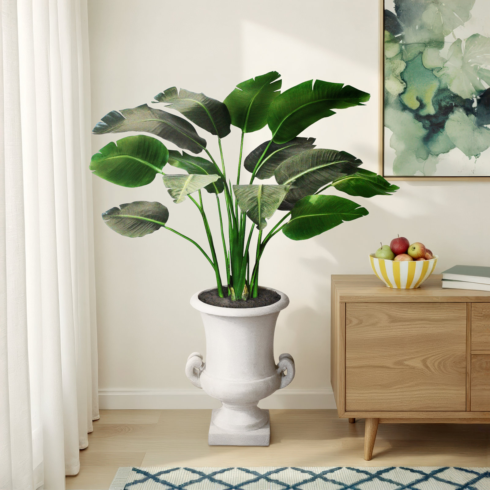 TRAVELERS PALM IN A URN