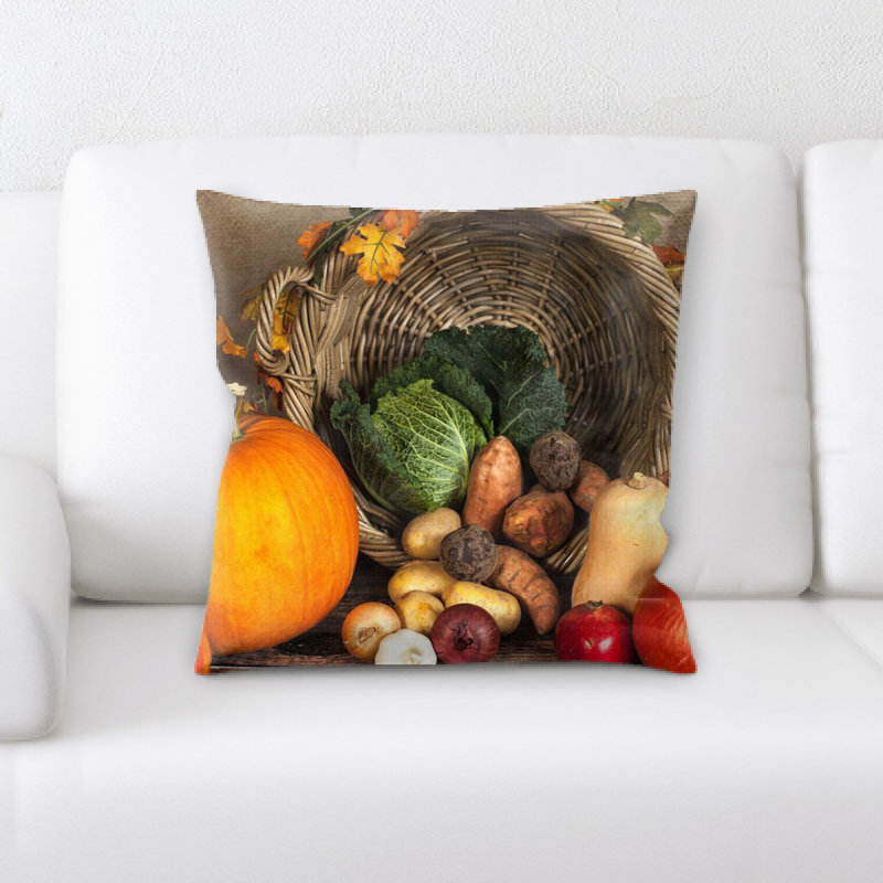 Coussin citrouille