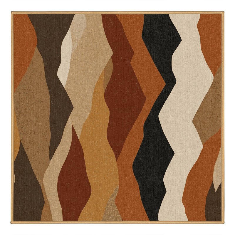 Sable Trails Rug, Square 6'