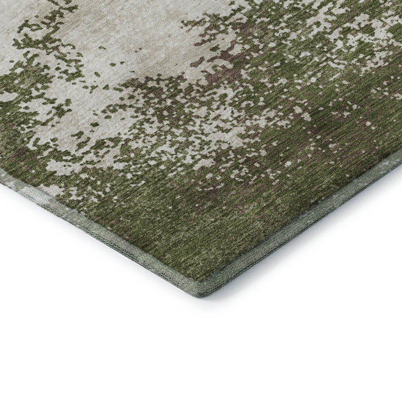 Premium Machine Washable Birchview AMF1027 Modern Rug, Rectangle 10' x 14'