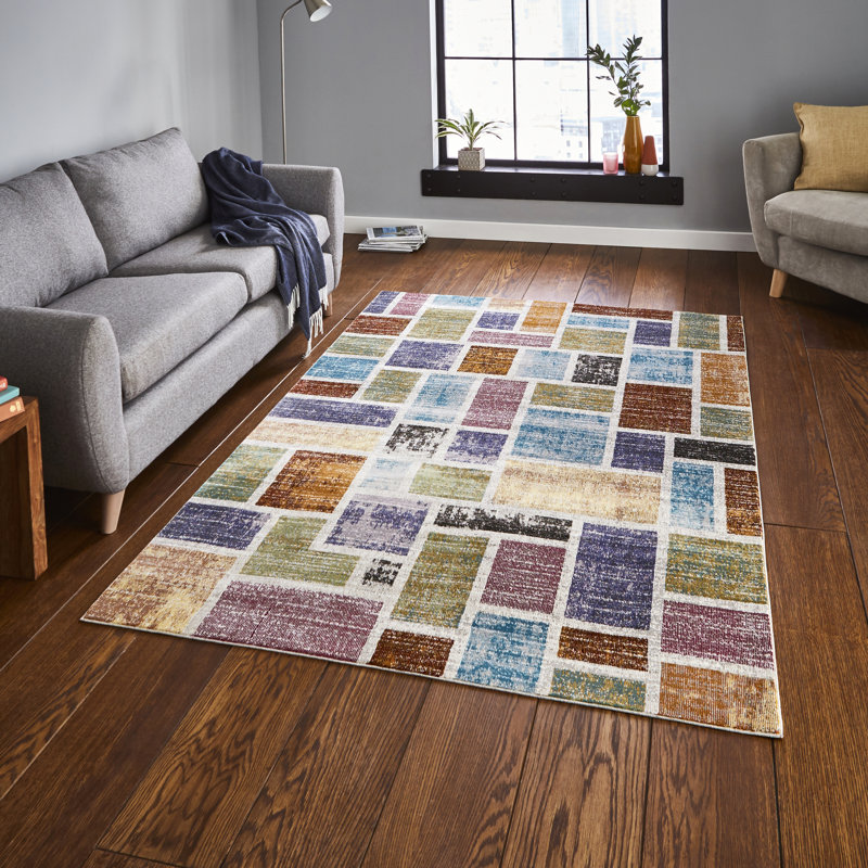 Filler 16th Avenue area rug Machine Woven Rectangle Multi coloured, Rectangle 120 x 170cm